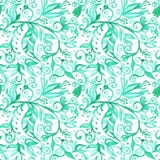 Watercolor seamless floral pattern borders. drawing painting bac. Kground . Backdrop, background, fabric, Wallpaper. Summer abbstract flowers design stock illustration Watercolor seamless floral pattern borders. drawing painting bac. Kground . Backdrop, background, fabric, Wallpaper. Summer abbstract flowers design stock illustration