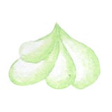 Watercolor zephyr illustration, hand drawn meringue isolated on a white background stock illustration Watercolor zephyr illustration, hand drawn meringue isolated on a white background stock illustration