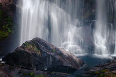 Waterfall on the Belelle river, near the village of Neda, Galici Royalty Free Stock Photo Waterfall on the Belelle river, near the village of Neda, Galici Royalty Free Stock Photo