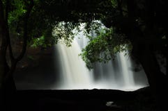 Waterfall In Khao Yai National Park Royalty Free Stock Photo