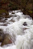 Waterfall of a river in the descent Stock Images Waterfall of a river in the descent Stock Images
