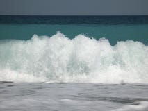Wave Crashing On The Shore Stock Photos