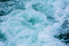 The waves of the water on the sea surface Stock Photography The waves of the water on the sea surface Stock Photography