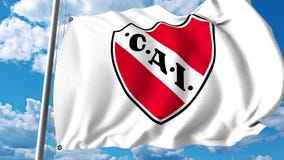 Waving Flag with Club Atletico Independiente Football Club Logo. 4K  Editorial Clip Stock Video - Video of soccer, animation: 140258915