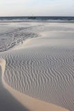 Waving sand dunes at Ameland Beach, Holland Royalty Free Stock Photos Waving sand dunes at Ameland Beach, Holland Royalty Free Stock Photos