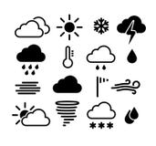 Weather Icons Illustration 9504363 - Megapixl
