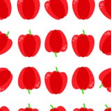 Vector seamless pattern with red paprika. Seamless red paprika background vector illustration royalty free illustration Vector seamless pattern with red paprika. Seamless red paprika background vector illustration royalty free illustration