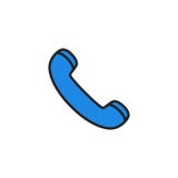 Phone Flat Icon Vector, Symbol or Logo. vector illustration Phone Flat Icon Vector, Symbol or Logo. vector illustration