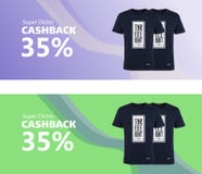 Stylish & Modern Voucher discount banner for website royalty free illustration Stylish & Modern Voucher discount banner for website royalty free illustration