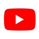 Colored Youtube logo icon