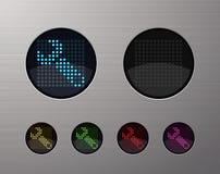 Web Buttons Royalty Free Stock Photo