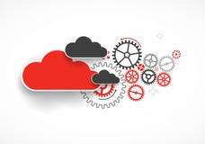 Web cloud technology bussines abstract background royalty free illustration Web cloud technology bussines abstract background royalty free illustration