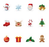 Web Icons - Christmas Royalty Free Stock Images Web Icons - Christmas Royalty Free Stock Images