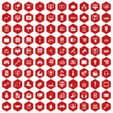100 web and mobile icons hexagon red. 100 web and mobile icons set in red hexagon isolated vector illustration vector illustration 100 web and mobile icons hexagon red. 100 web and mobile icons set in red hexagon isolated vector illustration vector illustration