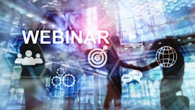 Webinar, личное развитие и концепция обучения по Интернету на запачканной абстрактной предпосылке стоковая фотография Webinar, личное развитие и концепция обучения по Интернету на запачканной абстрактной предпосылке стоковая фотография