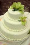 Wedding Cake with Orchids
