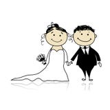 Wedding ceremony - bride and groom together