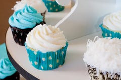 Wedding Cupcakes Royalty Free Stock Images