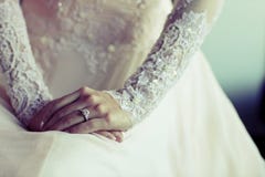 Wedding dress royalty free stock images Wedding dress royalty free stock images