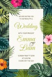 Wedding event invitation card template. stock illustration Wedding event invitation card template. stock illustration