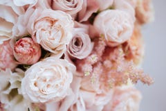 Wedding flowers, bridal bouquet closeup. royalty free stock images Wedding flowers, bridal bouquet closeup. royalty free stock images