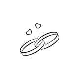 Diamond rings, vector set stock vector. Illustration of accessory