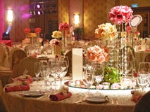 Wedding Table Setting Stock Images Wedding Table Setting Stock Images