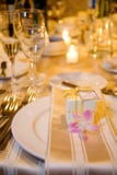 Wedding Table Setting and favour