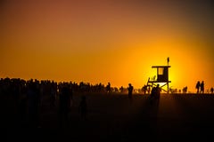 The Wedge in Newport Beach royalty free stock photos The Wedge in Newport Beach royalty free stock photos