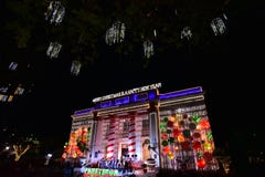 Weihnachten in Davao-Stadt, Philippinen Stockfotos Weihnachten in Davao-Stadt, Philippinen Stockfotos