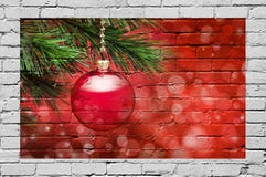 Weihnachtsbaumschmuck-Graffiti-Hintergrund lizenzfreie stockfotos Weihnachtsbaumschmuck-Graffiti-Hintergrund lizenzfreie stockfotos
