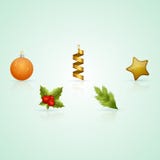 Weihnachtsikonen lizenzfreie abbildung Weihnachtsikonen lizenzfreie abbildung