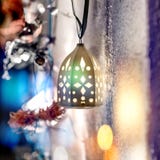 Weihnachtslampe auf unscharfem Hintergrund lizenzfreie stockfotografie Weihnachtslampe auf unscharfem Hintergrund lizenzfreie stockfotografie