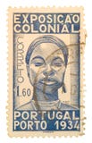 Weinlese-Portugal-Briefmarke lizenzfreies stockbild Weinlese-Portugal-Briefmarke lizenzfreies stockbild