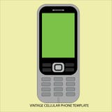 Weinlesemobiltelefon vektor abbildung Weinlesemobiltelefon vektor abbildung