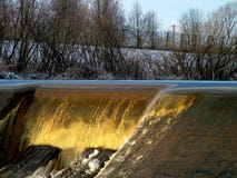 Weir Detail 1 Stock Photography Weir Detail 1 Stock Photography