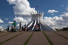 Brasilien-Kathedrale lizenzfreies stockfoto Brasilien-Kathedrale lizenzfreies stockfoto