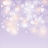 Weiße Blasen des weichen purpurroten Hintergrundes oder bokeh Lichter Lizenzfreies Stockbild Weiße Blasen des weichen purpurroten Hintergrundes oder bokeh Lichter Lizenzfreies Stockbild
