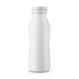 Weiße Milchflascheschablone lizenzfreie abbildung Weiße Milchflascheschablone lizenzfreie abbildung