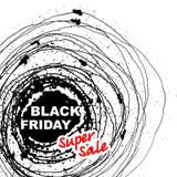 Wektorowa Black Friday sprzedaż royalty ilustracja Wektorowa Black Friday sprzedaż royalty ilustracja
