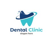 Wektorowa loga projekta ilustracja dla stomatologicznej kliniki opieki zdrowotnej, dentysta praktyki, zębu traktowania, zdrowego ilustracja wektor Wektorowa loga projekta ilustracja dla stomatologicznej kliniki opieki zdrowotnej, dentysta praktyki, zębu traktowania, zdrowego ilustracja wektor