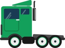 Wektorowa przyczepa na białym tle ilustracja wektor Wektorowa przyczepa na białym tle ilustracja wektor