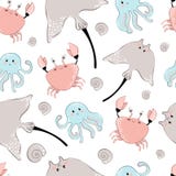 Wektorowi denni zwierzęta ilustracja wektor Wektorowi denni zwierzęta ilustracja wektor