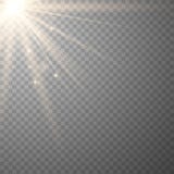 Wektorowy przejrzysty ?wiat?o s?oneczne dodatku specjalnego obiektyw ilustracji Wektorowy przejrzysty ?wiat?o s?oneczne dodatku specjalnego obiektyw ilustracji