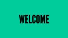 Welcome Greetings Animated Text Design Green Screen Background. Animation Welcome Stock Video - Video of invite, outside: 230876131 Welcome Greetings Animated Text Design Green Screen Background. Animation Welcome Stock Video - Video of invite, outside: 230876131