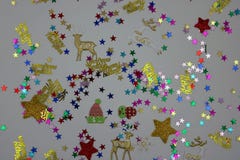 Welriekend mengsel van gedroogde bloemen en kruiden van Kerstmisdecoratie stock fotografie Welriekend mengsel van gedroogde bloemen en kruiden van Kerstmisdecoratie stock fotografie