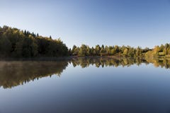 The reflective blue lake royalty free stock images The reflective blue lake royalty free stock images