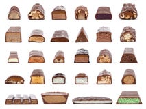 What S In The Center Of A Chocolate Bar Royalty Free Stock Photography What S In The Center Of A Chocolate Bar Royalty Free Stock Photography