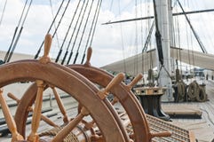 Wheel Of Large Sailing Ship Stock Image Wheel Of Large Sailing Ship Stock Image