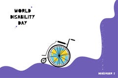 Wheelchair flat hand drawn vector illustration stock illustration Wheelchair flat hand drawn vector illustration stock illustration